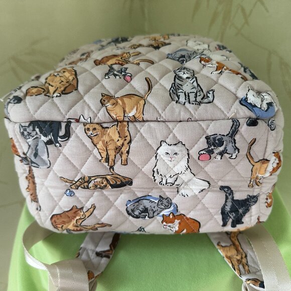 VERA BRADLEY A CAT'S LIFE SMALL BACKPACK:NWT CATS - Picture 11 of 16